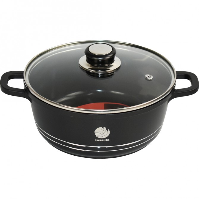 Non Stick Die-Cast Casserole 20cm Induction image