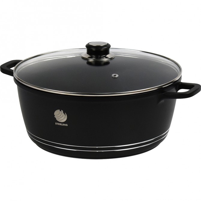 Non Stick Die-Cast Casserole 28cm Induction NON STICK COOKWARE image