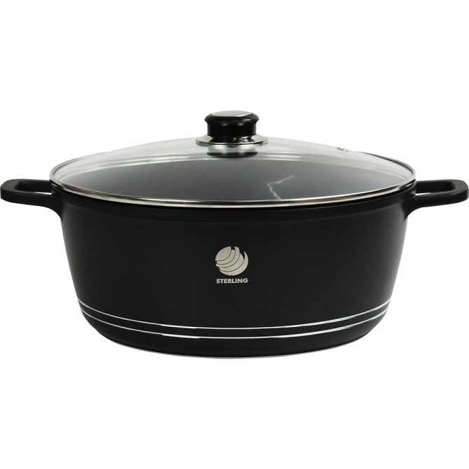 Non Stick Die-Cast Casserole 28cm Induction NON STICK COOKWARE image