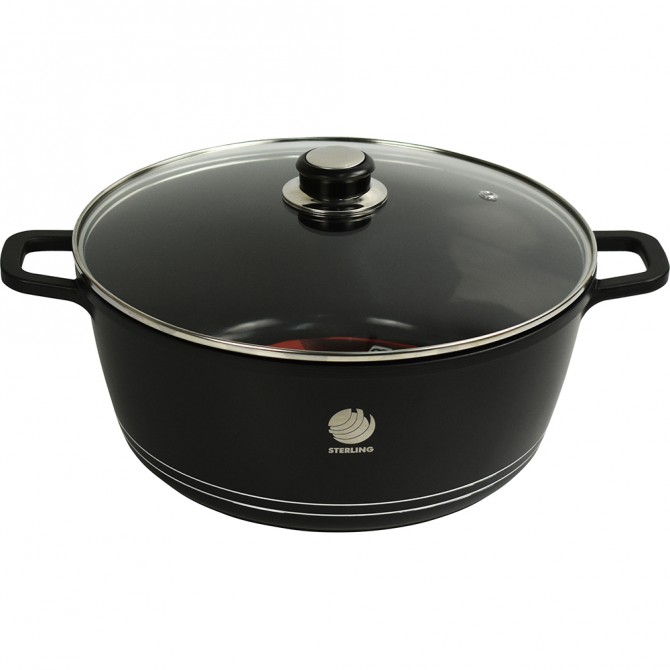 Non Stick Die-Cast Casserole 30cm Induction NON STICK COOKWARE image