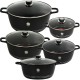 Non Stick Die-Cast Casserole Set 5pc - 20-24-28-30-32cm image