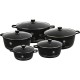 Non Stick Die-Cast Casserole Set 5pc - 20-24-28-30-32cm image