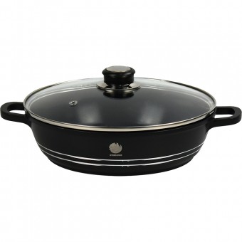 Non Stick Die-Cast Shallow Casserole 24cm Induction