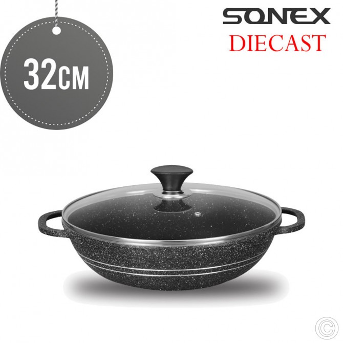 Sonex DieCast Omega 32CM Karahi Induction image