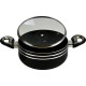 Sterling Non Stick Casserole 20cm BLACK With Glass Lid & Induction Bottom image