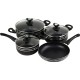 Sterling Non Stick Home Starter 7pc Set - Casserole 20-24cm, Saucepan - 16cm, Frying Pan - 24cm NON STICK COOKWARE image