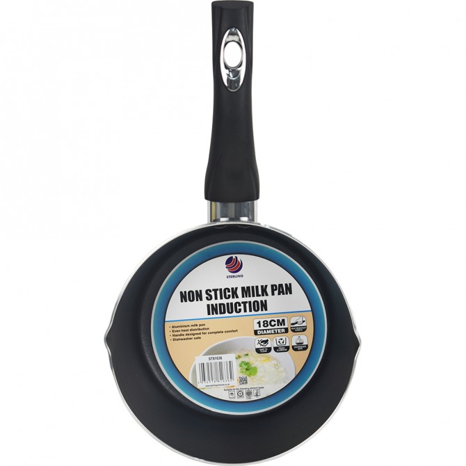 Sterling Non Stick Milk Pan 18CM 3MM With Induction Bottom image