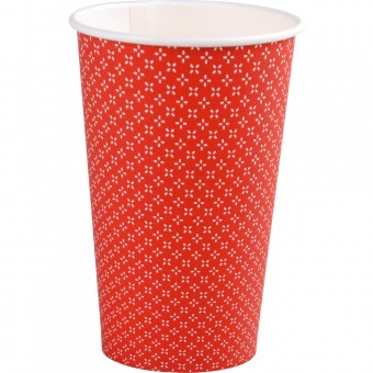 Paper Cups Single Walled 16oz 25pk