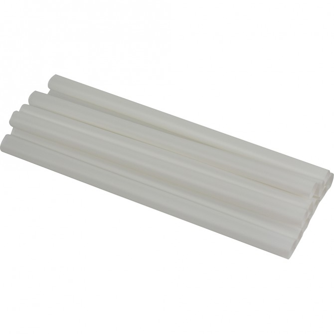 Smoothie Compostable Plastic Straw 10mm x 190mm 200 Pack image