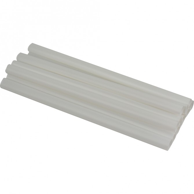 Smoothie Compostable Plastic Straw 10mm x 190mm 40 Pack PAPER DISPOSABLE image