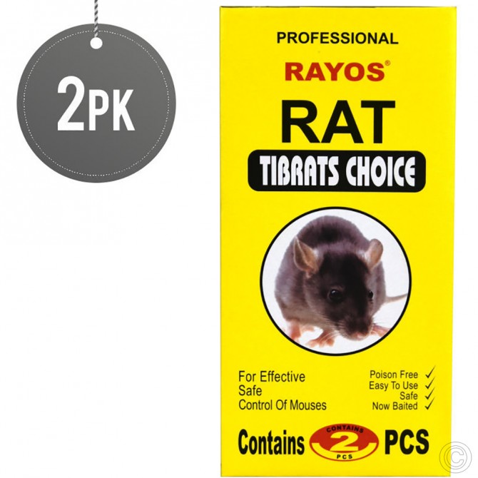 Rat Glue Trap Large 2pk image