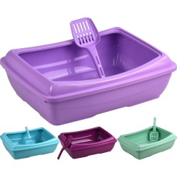 Pet Cat Litter Tray 49x38x15cm