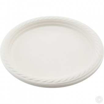 Recyclable Plastic Plates 10'' 8pack