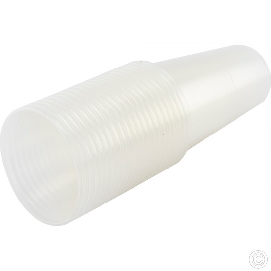 Recyclable Plastic Cups 0.5 Pint 20pack Clear image