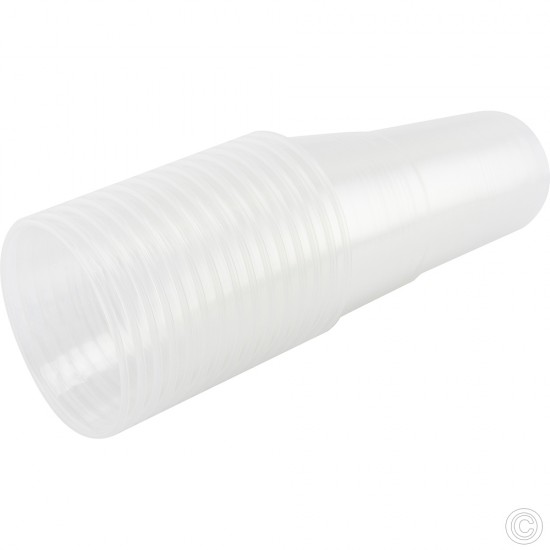 Disposable Plastic Cups 1 Pint 15pack Clear PLASTIC DISPOSABLE image