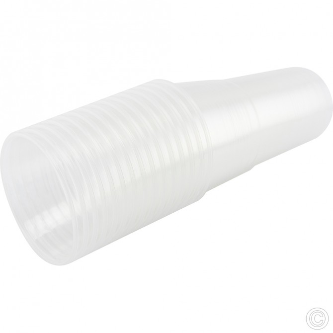 Disposable Plastic Cups 1 Pint 15pack Clear PLASTIC DISPOSABLE image