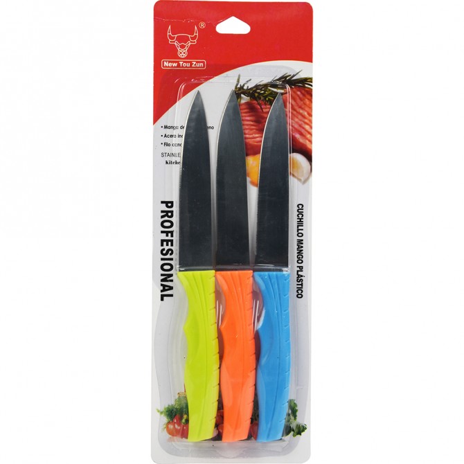 Fruit Knife 10cm 3pk image