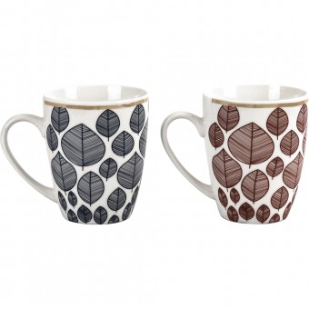 Coffee Tea Cups 250ml (mixed designs)