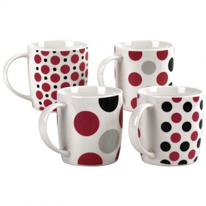 Coffee Tea Cups 280ml (mixed designs) SERVEWARE image