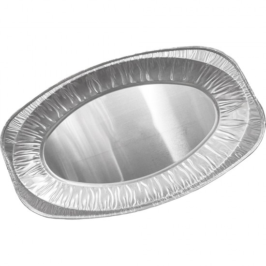 Heavy Duty Aluminium Oval Foil Platter 14