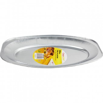 Heavy Duty Aluminium Oval Foil Platter 14