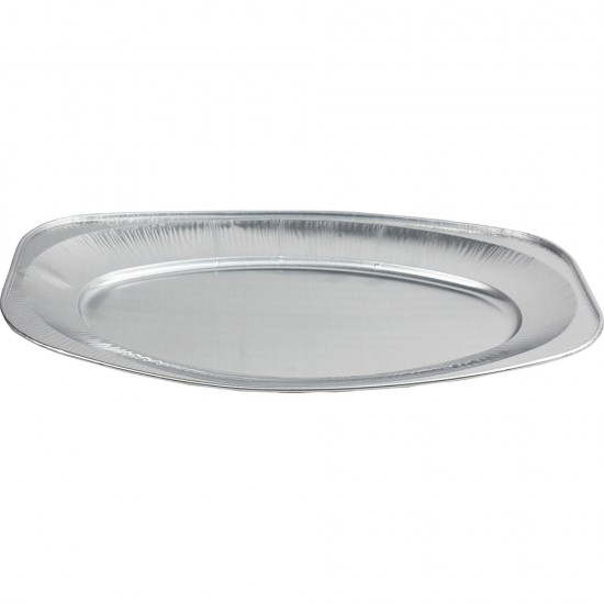 Heavy Duty Aluminium Oval Foil Platter 17