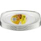 Heavy Duty Aluminium Oval Foil Platter 22