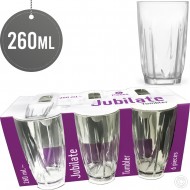 Jubilate Tumblers 260ML 6 pack