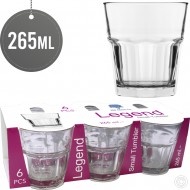 Legend Tumblers 265ML Octa Base 6 pack