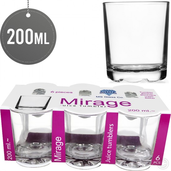 Mirage Juice Tumblers 6 pack image