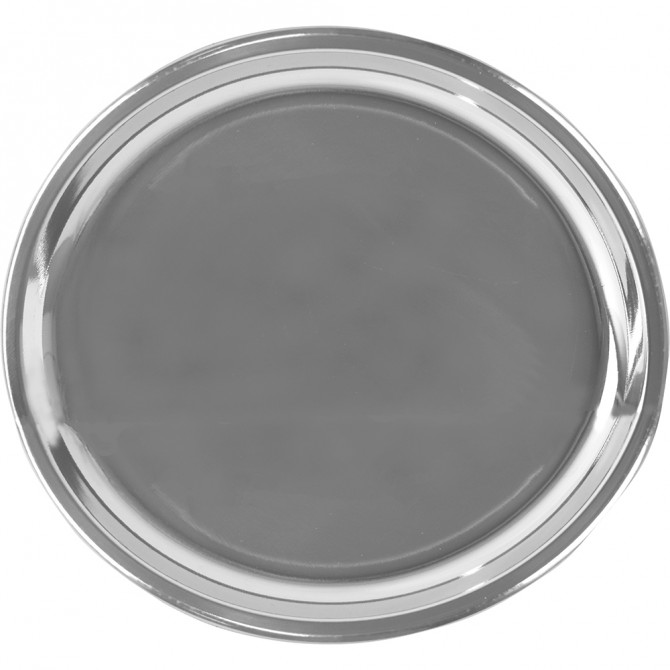 Stainless Steel Dinner Plate 25cm image