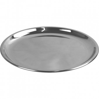 Stainless Steel  Dinner Plate 25cm