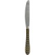 Stainless Steel GOLD Embellish Table Knife 6pk SERVEWARE image