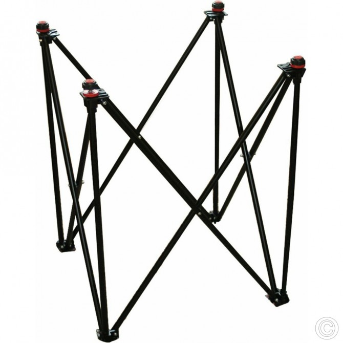 Aluminium Carrom Board Stand Foldable image