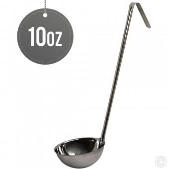 Pro Stainless Steel Ladle 10oz