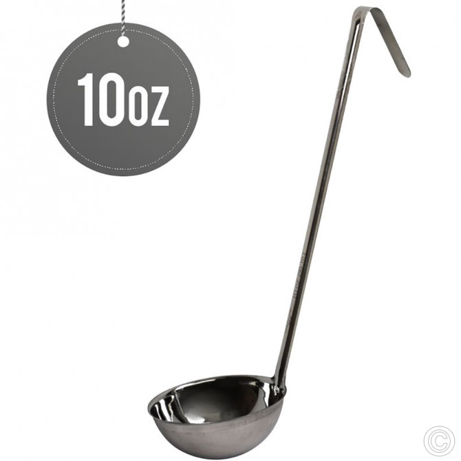 Pro Stainless Steel Ladle 10oz image