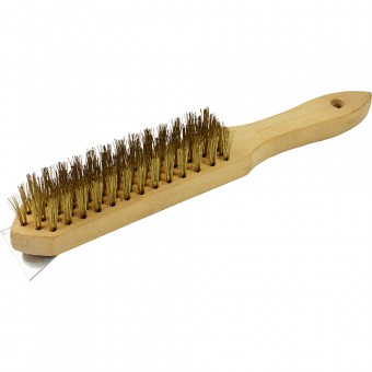 BBQ Grill Cleaning Brush with Scraper